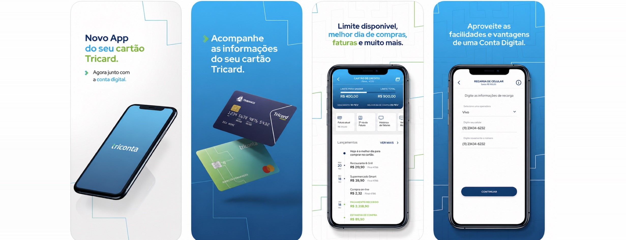 Tribanco Bank — Super App Triconta